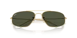 แว่นกันแดด Rayban RB3780-001/31 Arista Green Rayban RB3780 001/31 close-up ด้านหน้า