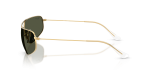 แว่นกันแดด Rayban RB3780-001/31 Arista Green แว่นกันแดด Rayban RB3780 001/31 มุมข้าง กรอบสี่เหลี่ยมทรงใหญ่