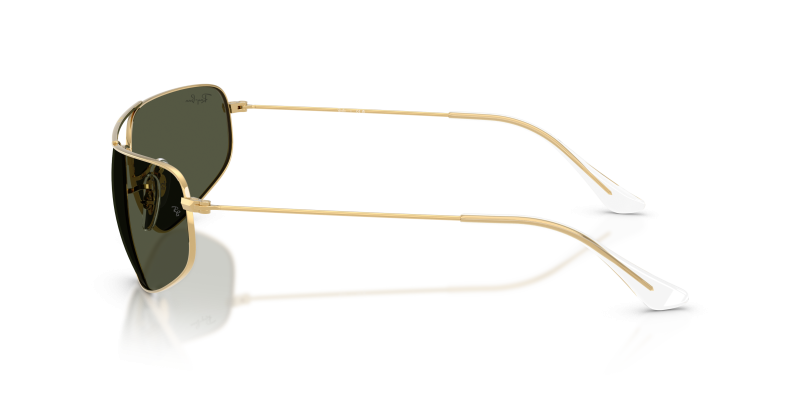 แว่นกันแดด Rayban RB3780 001/31 มุมข้าง กรอบสี่เหลี่ยมทรงใหญ่