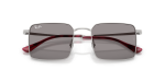 แว่นกันแดด Rayban RB3782-003/1 Silver Grey Rayban RB3782 003/1 close-up ด้านหน้า