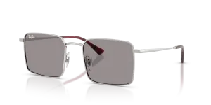Rayban RB3782 003/1 แว่นกันแดดทรงสี่เหลี่ยมสีเงิน-เทา ทั้งสองเพศ
