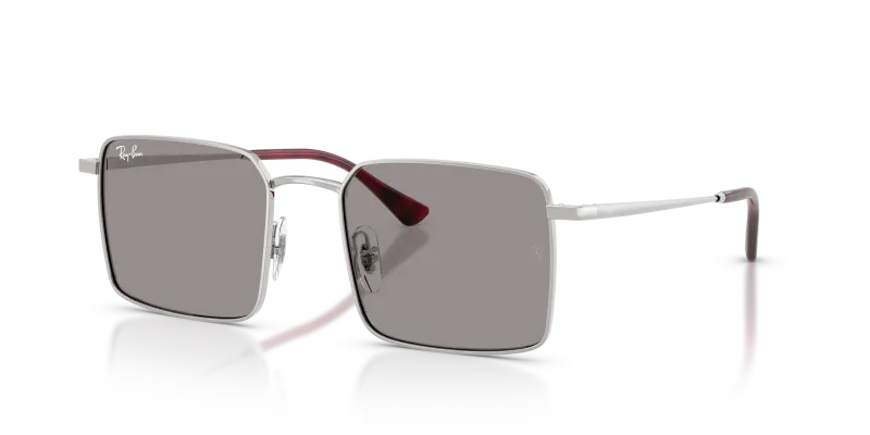 Rayban RB3782 003/1 แว่นกันแดดทรงสี่เหลี่ยมสีเงิน-เทา ทั้งสองเพศ