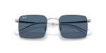 แว่นกันแดด Rayban RB3782-003/80 Silver Dark Blue Rayban RB3782 003/80 close-up ด้านหน้า