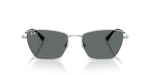 แว่นกันแดด Rayban RB3783-003/81 Silver Dark Grey Polarized Rayban RB3783 003/81 ด้านหน้า