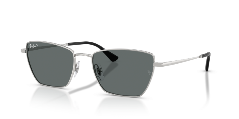 แว่นกันแดด Rayban RB3783-003/81 Silver Dark Grey Polarized Rayban RB3783 003/81 แว่นกันแดดเงิน-เทาเข้มโพลาไรซ์ สำหรับทุกเพศ