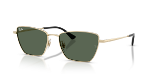 Rayban Drea RB3783 921371 แว่นกันแดดสีทองอ่อนเลนส์เขียวเข้ม สำหรับทุกเพศ