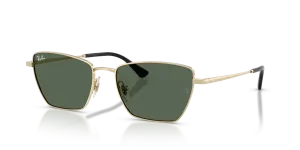Rayban Drea RB3783 921371 แว่นกันแดดสีทองอ่อนเลนส์เขียวเข้ม สำหรับทุกเพศ
