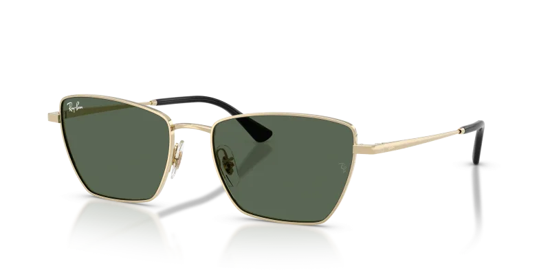 Rayban Drea RB3783 921371 แว่นกันแดดสีทองอ่อนเลนส์เขียวเข้ม สำหรับทุกเพศ