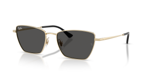 Rayban Drea RB3783-921387 921387 แว่นกันแดดทองอ่อนทรงเรขาคณิต ทั้งสองเพศ