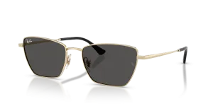 Rayban Drea RB3783-921387 921387 แว่นกันแดดทองอ่อนทรงเรขาคณิต ทั้งสองเพศ