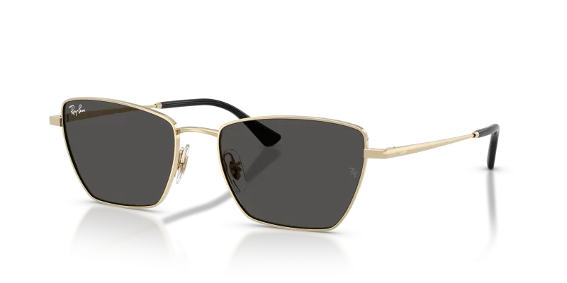 Rayban Drea RB3783-921387 921387 แว่นกันแดดทองอ่อนทรงเรขาคณิต ทั้งสองเพศ
