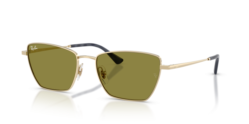 Rayban RB3783 9213/2 แว่นกันแดดทองอ่อน-เขียว สำหรับทุกเพศ
