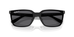 แว่นกันแดด Rayban RB3784D-003/81 Silver Grey Polarized Rayban RB3784D 003/81 close-up ด้านหน้า