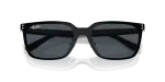 แว่นกันแดด Rayban RB3784D-003/87 Silver Dark Grey Rayban RB3784D 003/87 close-up ด้านหน้า
