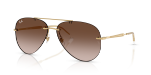 Rayban RB3791-001/13 แว่นกันแดดไม่มีขอบสี Arista ทุกเพศ