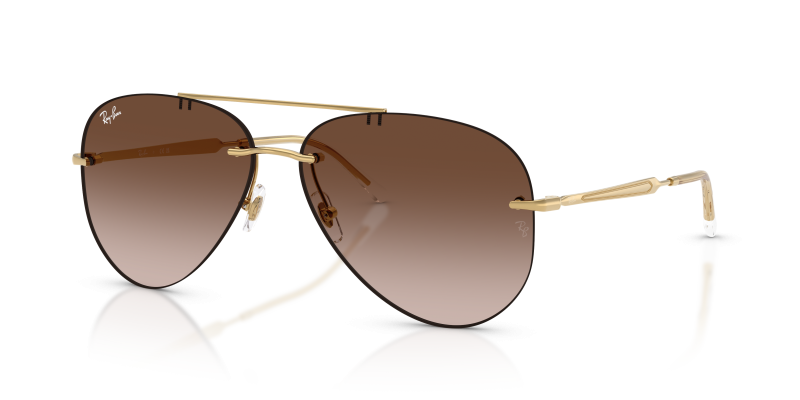 Rayban RB3791-001/13 แว่นกันแดดไม่มีขอบสี Arista ทุกเพศ