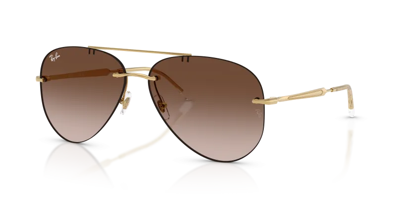 Rayban RB3791-001/13 แว่นกันแดดไม่มีขอบสี Arista ทุกเพศ