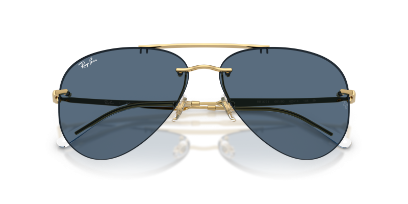 Rayban RB3791 001/80 close-up ด้านหน้า