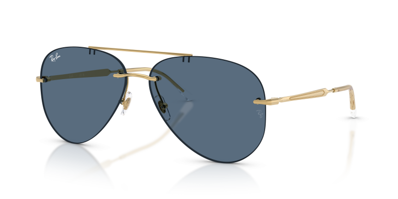 แว่นกันแดด Rayban RB3791-001/80 Arista Dark Blue Rayban RB3791 001/80 แว่นกันแดดทรงนักบินโทน Arista เลนส์น้ำเงินเข้ม ทุกเพศ