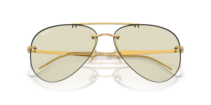 Rayban RB3791 001/MG close-up ด้านหน้า
