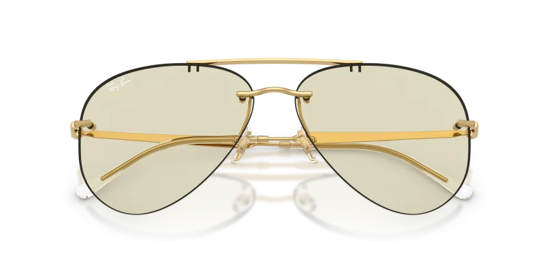Rayban RB3791 001/MG close-up ด้านหน้า