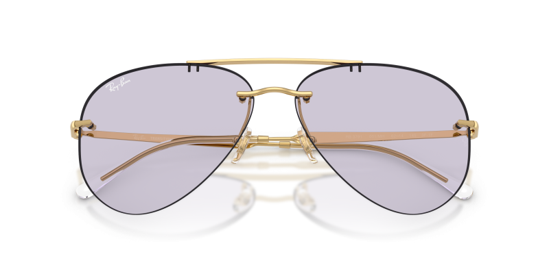 Rayban RB3791 001/MH close-up ด้านหน้า