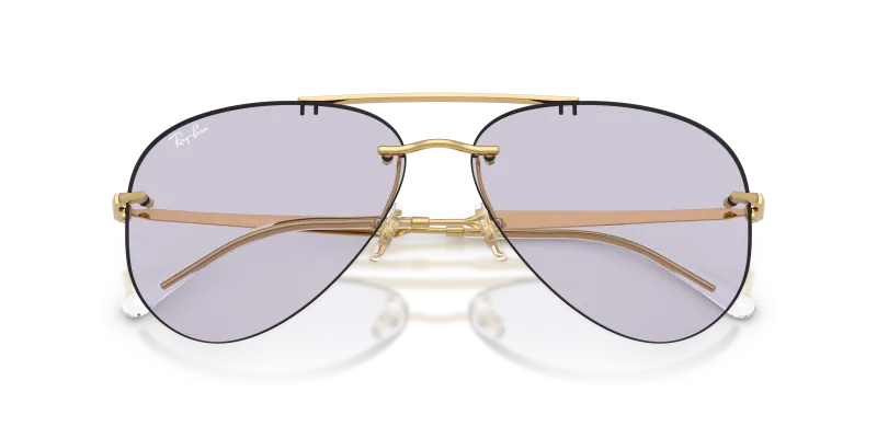 Rayban RB3791 001/MH close-up ด้านหน้า