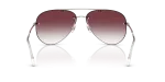 แว่นกันแดด Rayban RB3791-003/8H Silver Clear Gradient Dark Violet Rayban RB3791-003/8H ขาแว่นด้านใน