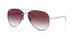 แว่นกันแดด Rayban RB3791-003/8H Silver Clear Gradient Dark Violet Rayban RB3791-003/8H แว่นกันแดดไม่มีขอบสีเงิน ทุกเพศ