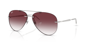 Rayban RB3791-003/8H แว่นกันแดดไม่มีขอบสีเงิน ทุกเพศ