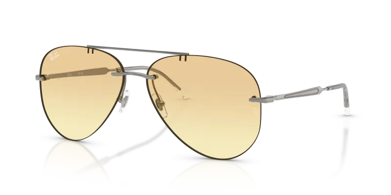 แว่นกันแดด Rayban RB3791-004/2Q Gunmetal Yellow Gradient Gray Rayban RB3791 004/2Q แว่นกันแดดกันเมทัลเลนส์เหลืองไล่เทา ทุกเพศ