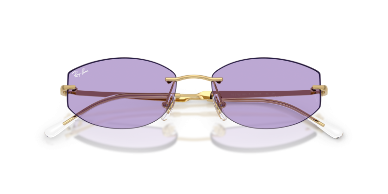 Rayban RB3792 001/1A close-up ด้านหน้า