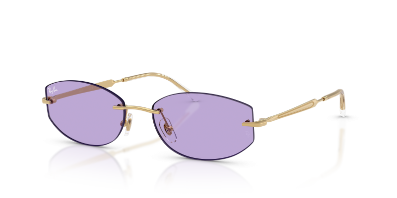 แว่นกันแดด Rayban RB3792-001/1A Arista Violet Rayban RB3792 001/1A แว่นกันแดดเลนส์ม่วงสด ทุกเพศ