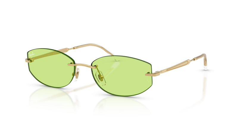 แว่นกันแดด Rayban RB3792-001/2 Arista Light Green Rayban RB3792 001/2 แว่นกันแดดเลนส์เขียวอ่อน ทุกเพศ