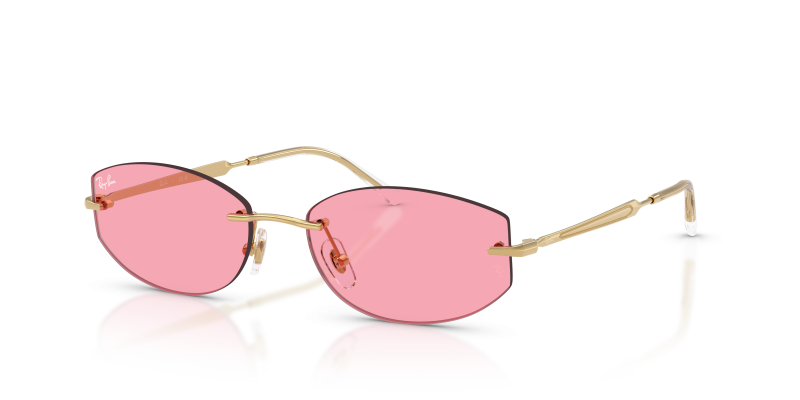 แว่นกันแดด Rayban RB3792-001/84 Arista Pink Rayban RB3792 001/84 แว่นกันแดดเลนส์ชมพูสด ทุกเพศ