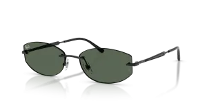 Rayban RB3792 002/71 แว่นกันแดดกรอบดำเลนส์เขียวเข้ม ทุกเพศ
