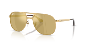 Rayban RB3793 001/93 แว่นกันแดดเลนส์มิเรอร์น้ำตาลอ่อน ทุกเพศ