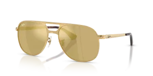 Rayban RB3793 001/93 แว่นกันแดดเลนส์มิเรอร์น้ำตาลอ่อน ทุกเพศ