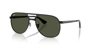 Rayban RB3793 002/31 แว่นกันแดดสีดำเลนส์เขียว ทุกเพศ