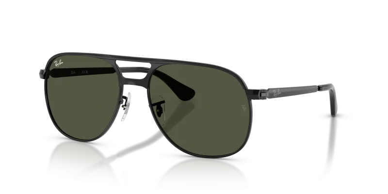 Rayban RB3793 002/31 แว่นกันแดดสีดำเลนส์เขียว ทุกเพศ
