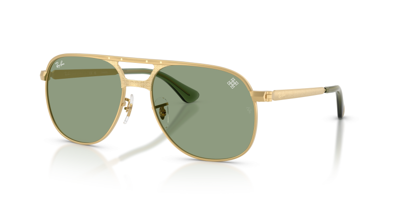 แว่นกันแดด Rayban Bill Max RB3793-929052 Gpvelu Green แว่นกันแดด Rayban RB3793-929052 มุมเฉียง สีGpvelu สำหรับทุกเพศ