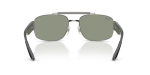 แว่นกันแดด Rayban RB3797M-F14240 Gunmetal Silver Mirror Green แว่นกันแดด Rayban RB3797M-F14240 ขาแว่นด้านใน