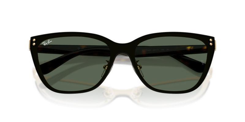 Rayban RB3798D 001/71 close-up ด้านหน้า
