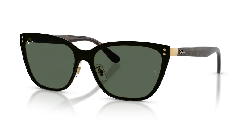 Rayban RB3798D 001/71 แว่นกันแดดสีทองเลนส์เขียวเข้ม ทั้งสองเพศ