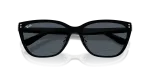 แว่นกันแดด Rayban RB3798D-928787 Silver Dark Grey Rayban RB3798D 928787 close-up ด้านหน้า