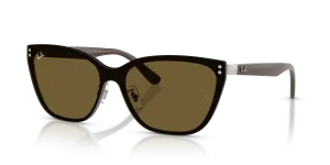 Rayban RB3798D 928873 แว่นกันแดดสีเงินเลนส์น้ำตาลเข้ม ทั้งสองเพศ