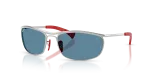 แว่นกันแดด Rayban RB3819M-F007S2 Silver Polar Blue Rayban RB3819M F007S2 แว่นกันแดดสีเงินเลนส์โพลาไรซ์น้ำเงิน สำหรับทุกเพศ