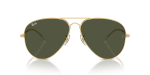 แว่นกันแดด Rayban Old Aviator RB3825-001/31 Arista Green Rayban RB3825 001/31 ด้านหน้า