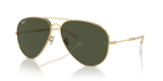 แว่นกันแดด Rayban Old Aviator RB3825-001/31 Arista Green Rayban RB3825 001/31 แว่นกันแดดทรงนักบินสีมองอะริสต้าเลนส์เขียว ทั้งสองเพศ