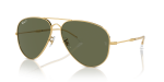 Rayban RB3825 001/58 แว่นกันแดดสี Arista Green Polarized สำหรับทุกเพศ